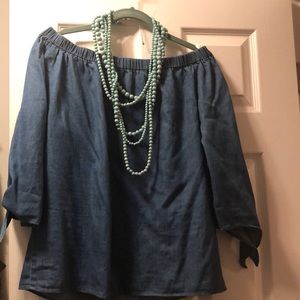 Off the shoulder top